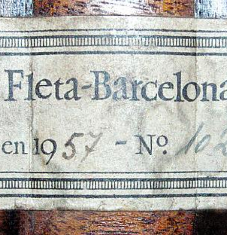 1957/1999 Ignacio Fleta SP/IN