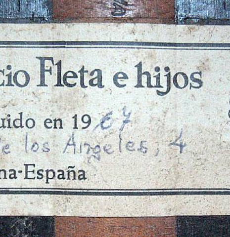 1967 Ignacio Fleta SP/CSAR