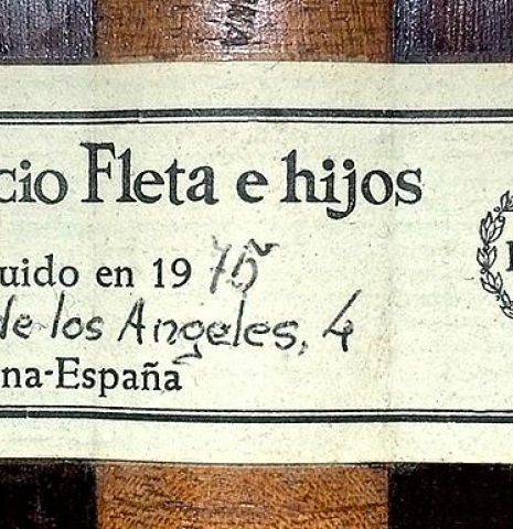 1975 Ignacio Fleta CD/IN