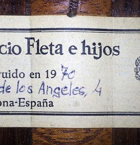 1970 Ignacio Fleta CD/IN