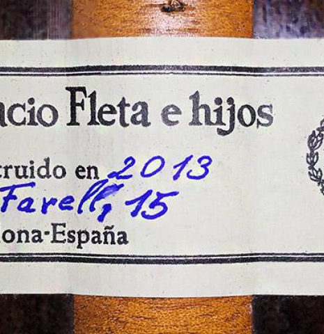 2013 Ignacio Fleta SP/IN