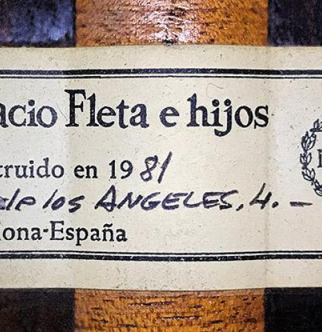 1981 Ignacio Fleta CD/IN