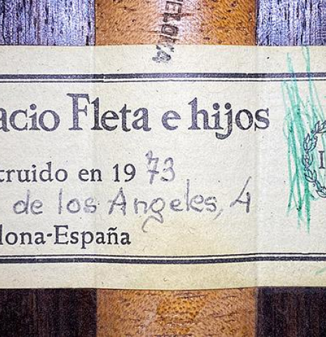 1973 Ignacio Fleta CD/IN