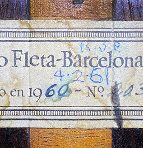 1960 Ignacio Fleta SP/IN