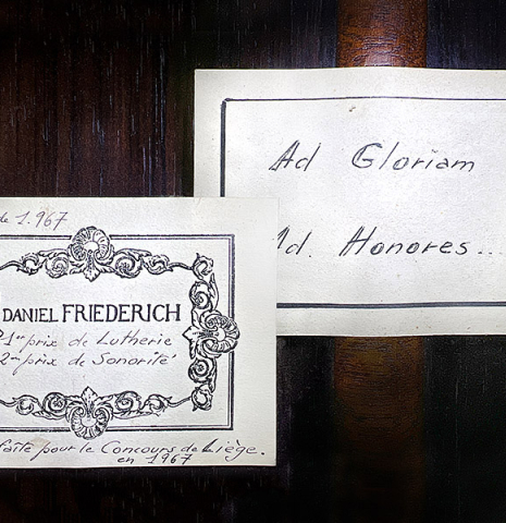 1967 Daniel Friederich "Liège" SP/CSAR 1967 Daniel Friederich "Liège" SP/CSAR