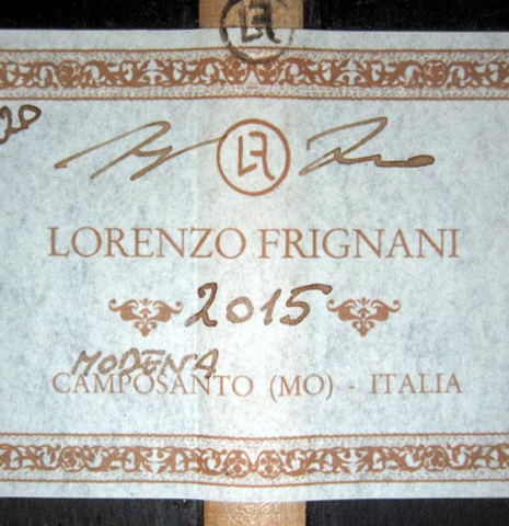 2015 Lorenzo Frignani SP/MB