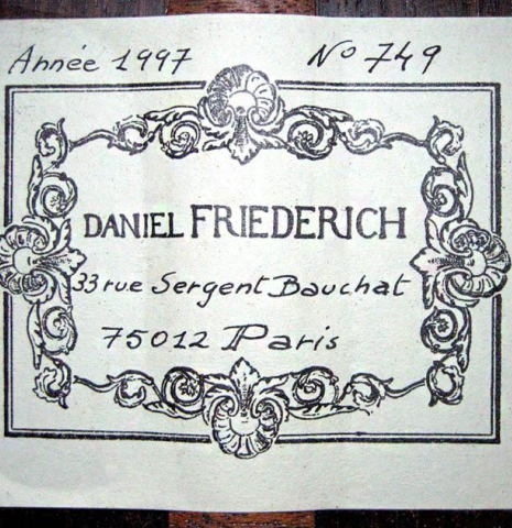 1997 Daniel Friederich SP/IN