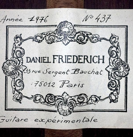 1976 Daniel Friederich "Meantone" CD/PF