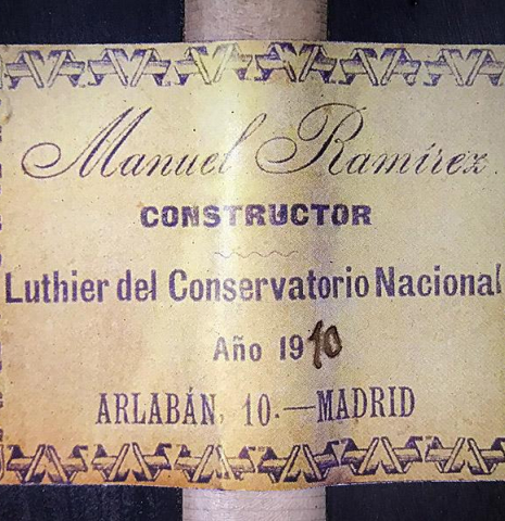 2018 Lorenzo Frignani "1910 Manuel Ramirez" SP/CSAR