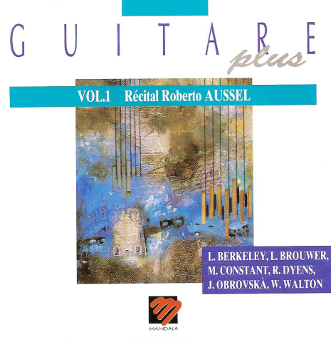 CD cover 1 of album recorded with a 1988 Daniel Friederich (ex Roberto Aussel) classical guitar made of cedar and Indian rosewood.
