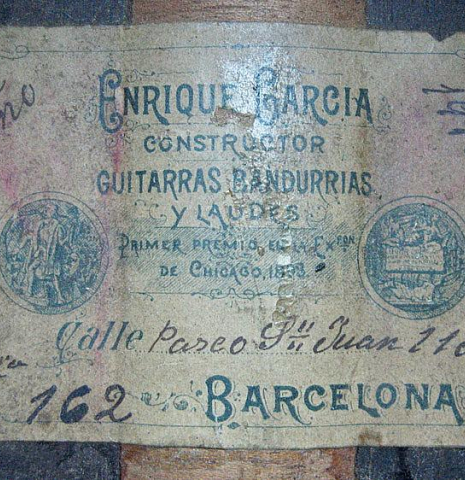 1915 Enrique Garcia SP/CSAR