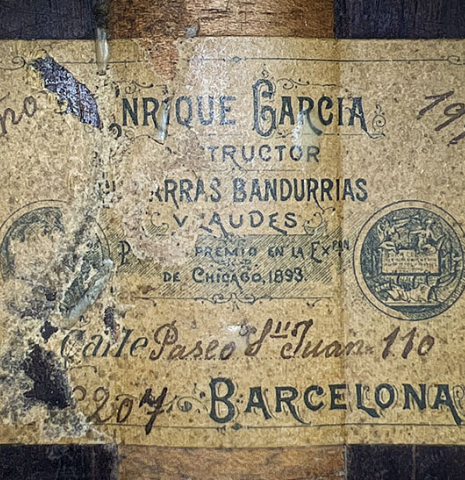 1918 Enrique Garcia SP/CSAR