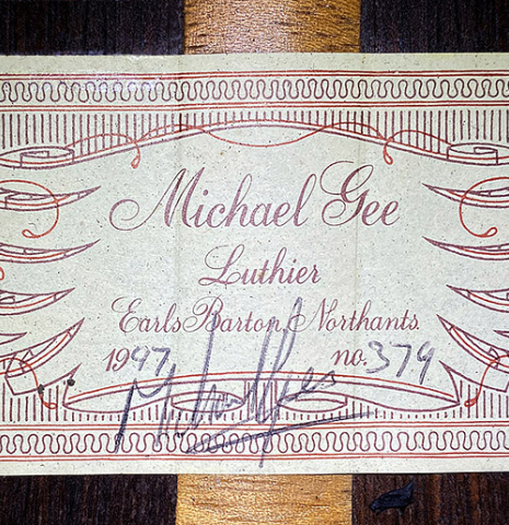 1997 Michael Gee SP/CSAR