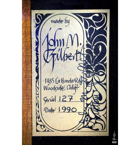 1990 John Gilbert CD/IN