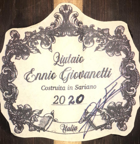 2020 Ennio Giovanetti "1936 Fleta" SP/CSAR