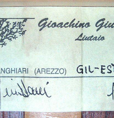 1999 Gioachino Giussani SP/CSAR