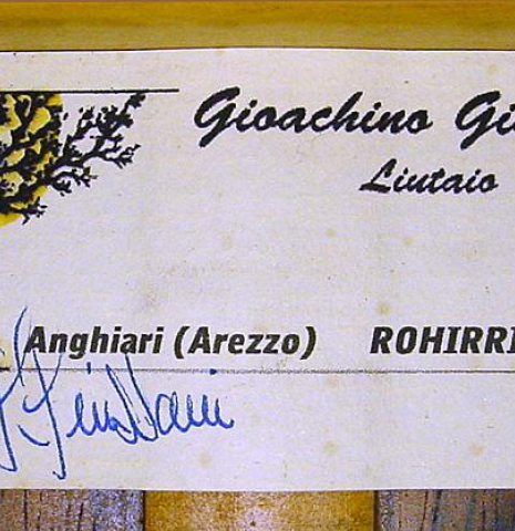 2003 Giaochino Giussani SP/CSAR