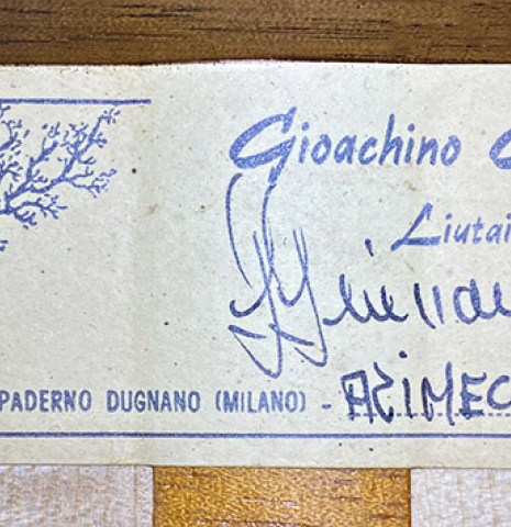 1990 Gioachino Giussani SP/MP (ex Pepe Romero)