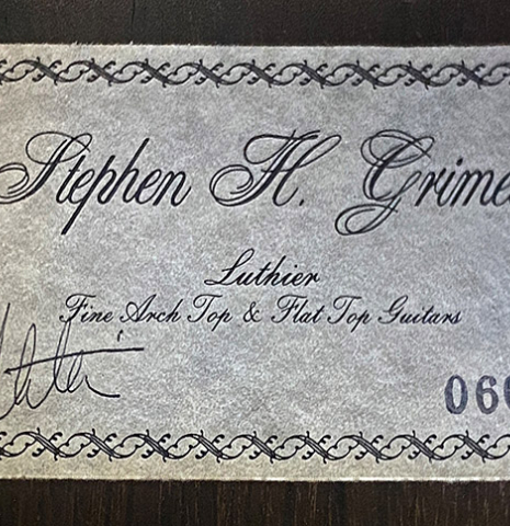 2002 Steve Grimes "LC Custom Nylon" SP/CSAR