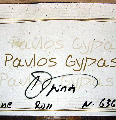 2011 Pavlos Gypas SP/HR