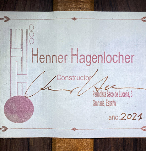 2021 Henner Hagenlocher SP/CSAR