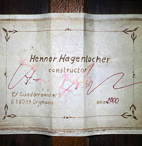 2000 Henner Hagenlocher SP/CSAR