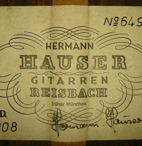 2008 Hermann Hauser III "Segovia" SP/CSAR
