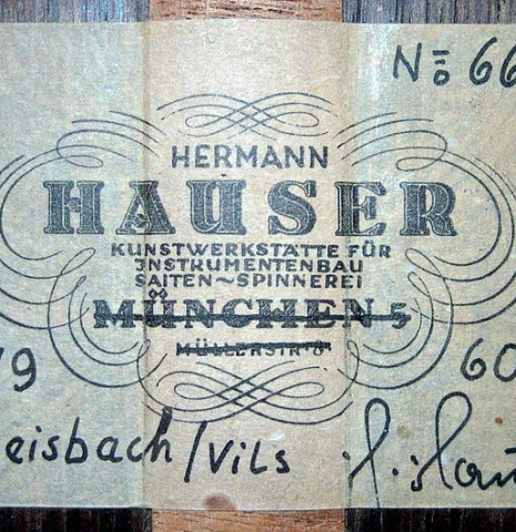1960 Hermann Hauser II SP/CSAR