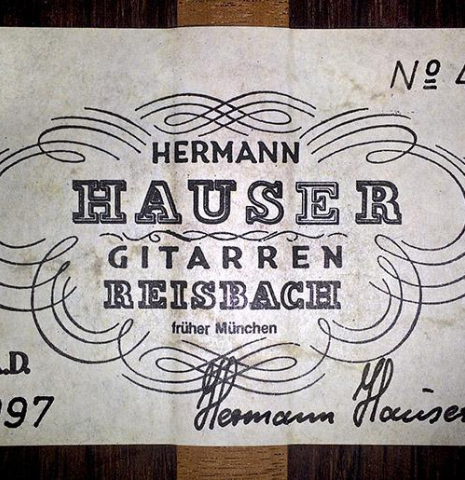 1997 Hermann Hauser III SP/CSAR