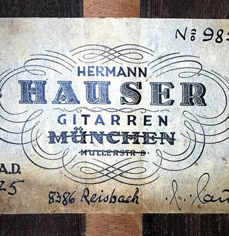 1975 Hermann Hauser II SP/CSAR
