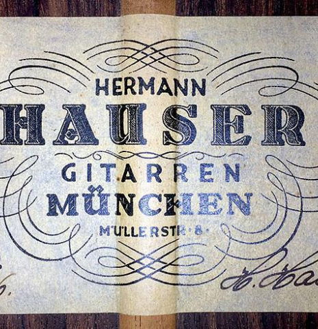 1936 Hermann Hauser I SP/CSAR (ex Lopez Ramos)