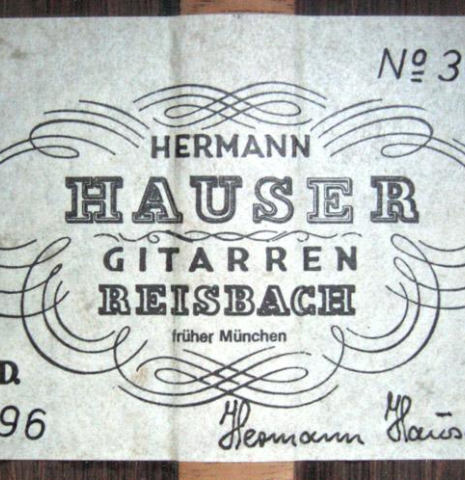 1996 Hermann Hauser III SP/CSAR