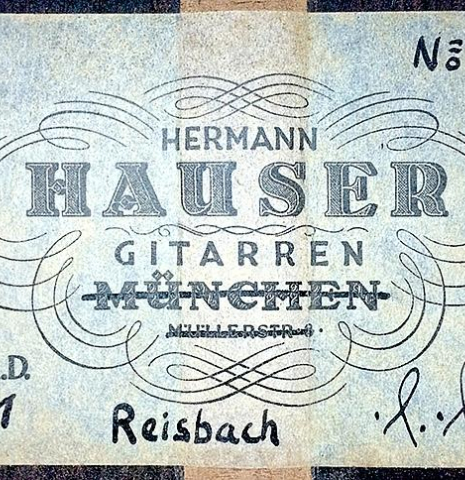 1971 Hermann Hauser II &quot;Llobet&quot; SP/CSAR