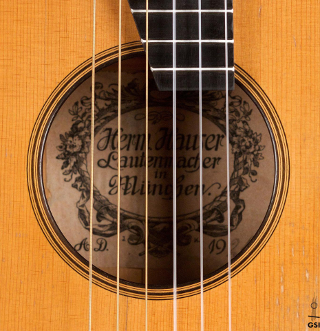1924 Hermann Hauser I "Vienna Hybrid" SP/MP