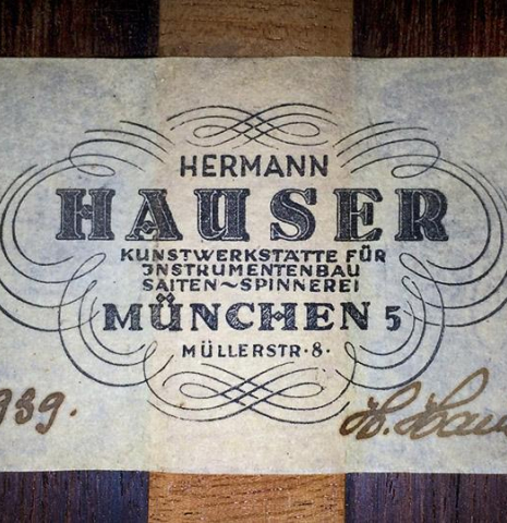 1939 Hermann Hauser I SP/CSAR