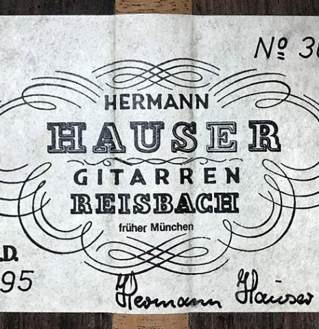 1995 Hermann Hauser III SP/CSAR (ex Jonathan Kellerman)