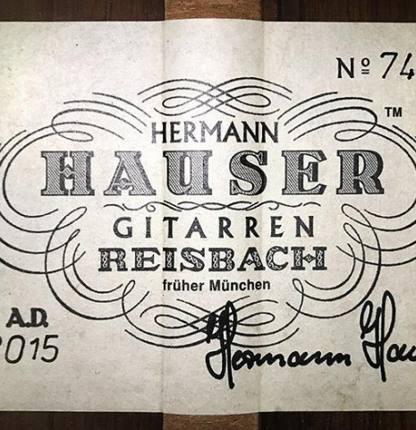 2015 Hermann Hauser III SP/AR