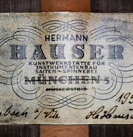 1952 Hermann Hauser I SP/CSAR (ex Sophocles Papas)