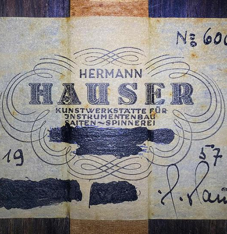 1957 Hermann Hauser II SP/CSAR