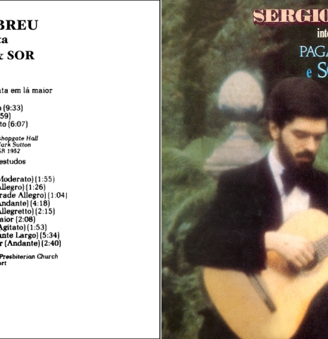Album recorded with this 1952 Hermann Hauser I SP/CSAR (ex Sergio Abreu) made with spruce and CSA rosewood