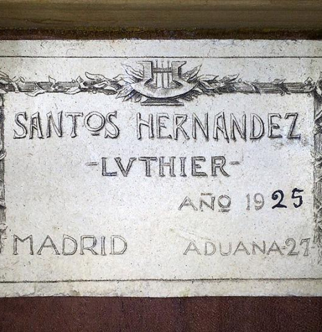 1925 Santos Hernandez SP/MH