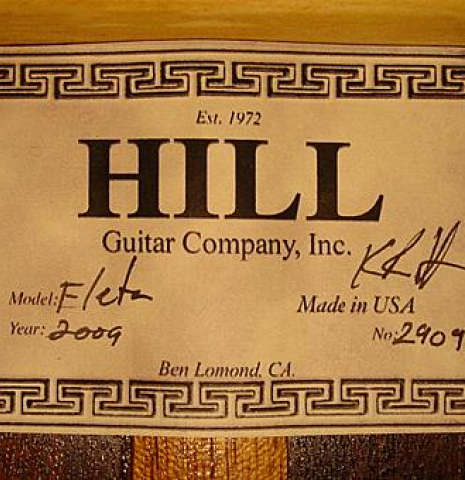 2009 Kenny Hill "Fleta" CD/IN