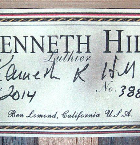 2014 Kenny Hill "Signature SP/CD" SP/IN