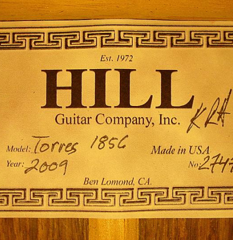 2009 Kenny Hill "Torres" SP/IN
