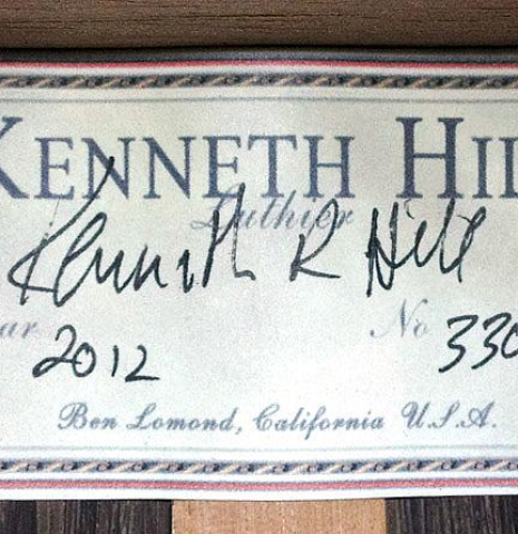 2012 Kenny Hill "Signature CD/SP" CD/IN