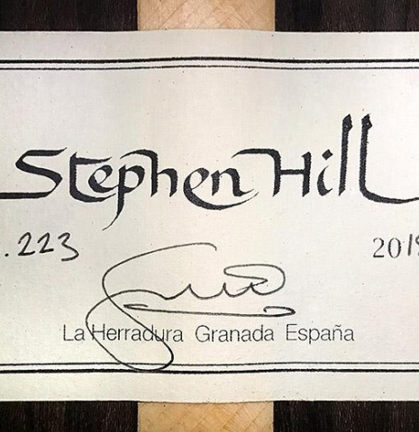 2018 Stephen Hill CD/ZR