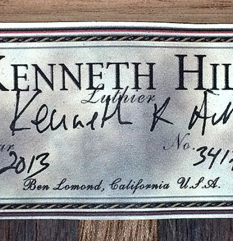 2013 Kenny Hill "Signature CD/SP" CD/IN