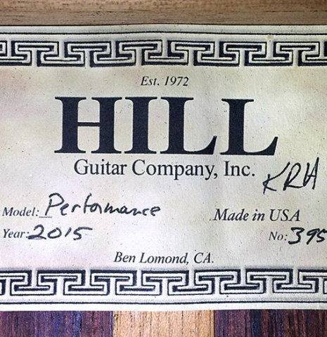 2015 Kenny Hill "Performance SP/CD" SP/AR