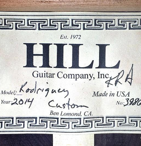 2014 Kenny Hill "Rodriguez" CD/CSAR