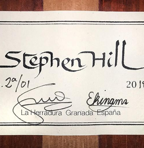 2018 Stephen Hill "2a" SP/PD